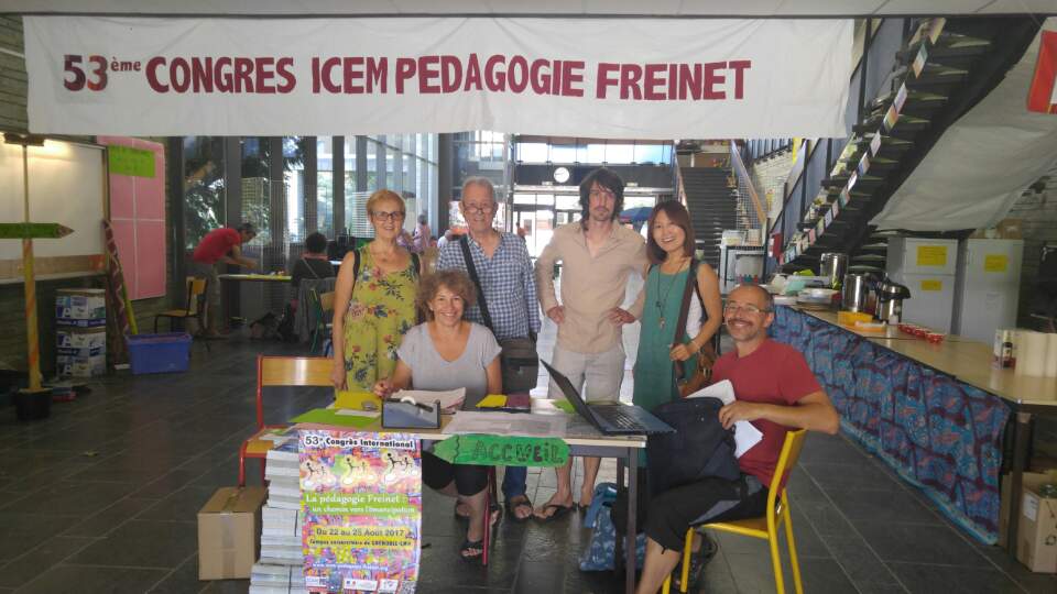 53e congrès de pédagogie Freinet, à Grenoble