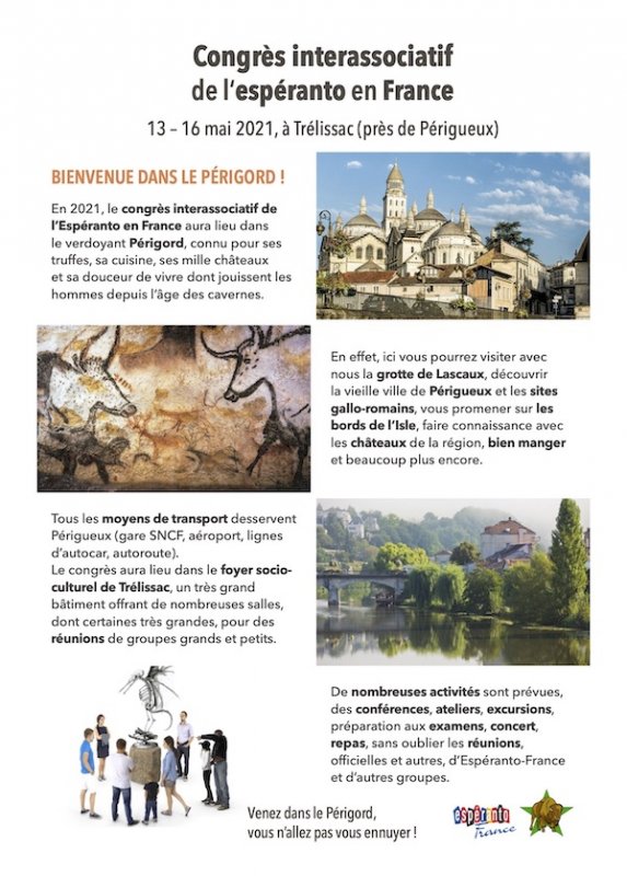 Affiche du congrès 2021